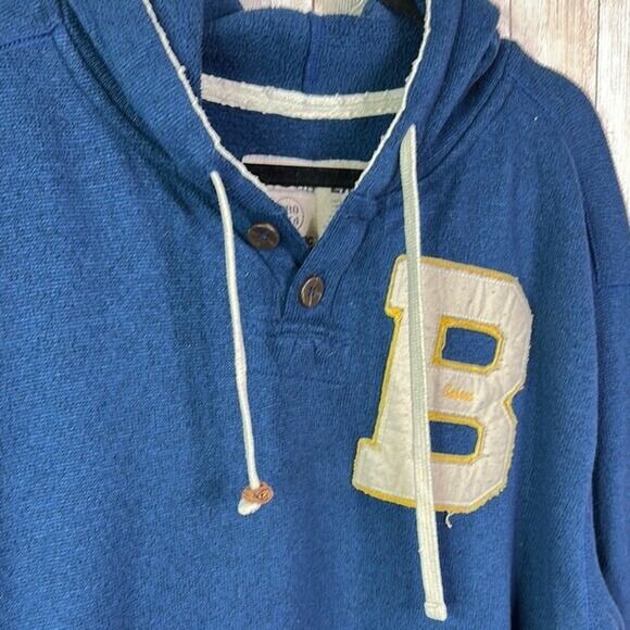 CCM Buffalo Sabers Blue Hooded Sweatshirt vintage/ distressed look size 2xl mens - Picture 4 of 10